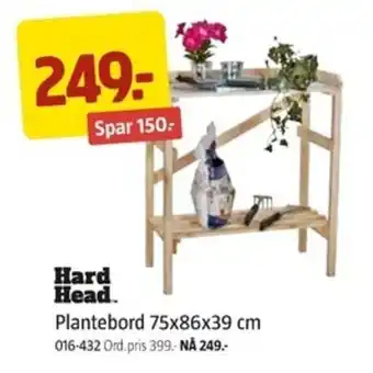 Plantebord 75x86x39 cm