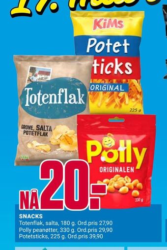 Europris Snacks tilbud