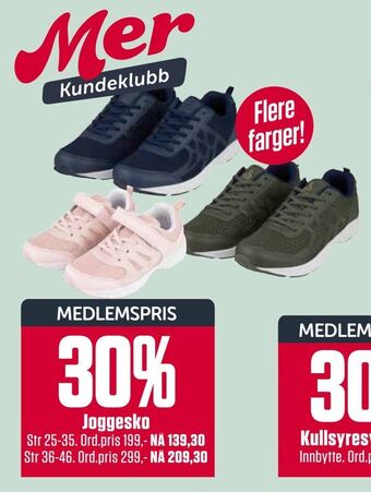 Europris Joggesko tilbud