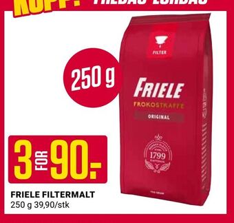 Europris Friele filtermalt tilbud