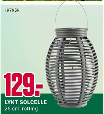 Europris Lykt solcelle tilbud