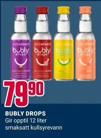 Europris Bubly drops tilbud