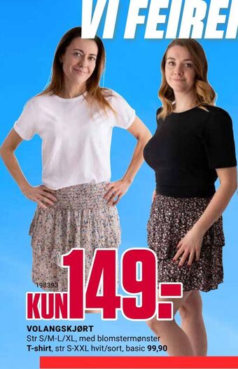 Europris T-shirt tilbud