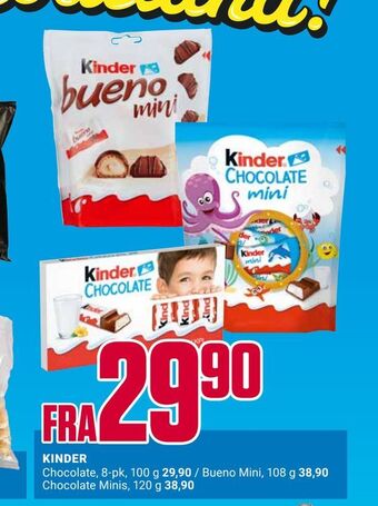 Europris Kinder tilbud