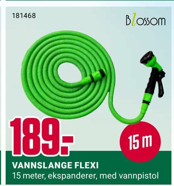 Europris Vannslange flexi tilbud