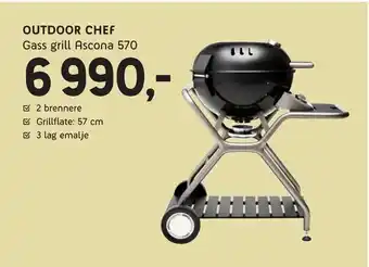 Outdoor chef Gass grill Ascona 570