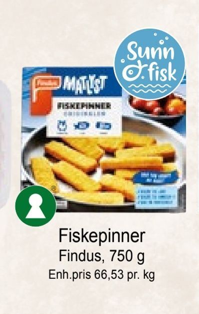 Joker Fiskepinner tilbud