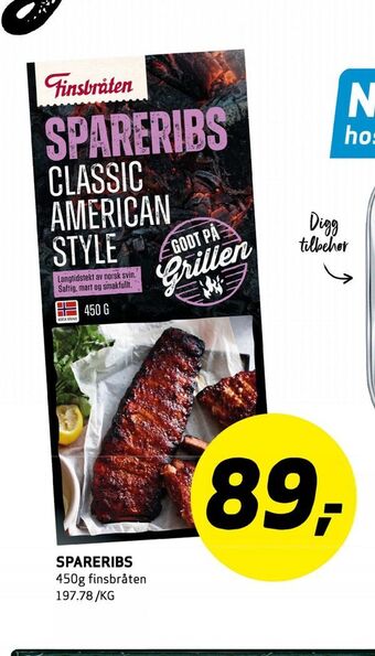 Bunnpris SPARERIBS tilbud