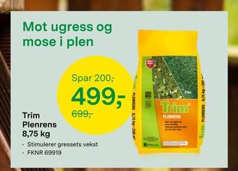 Trim Plenrens 8,75 kg