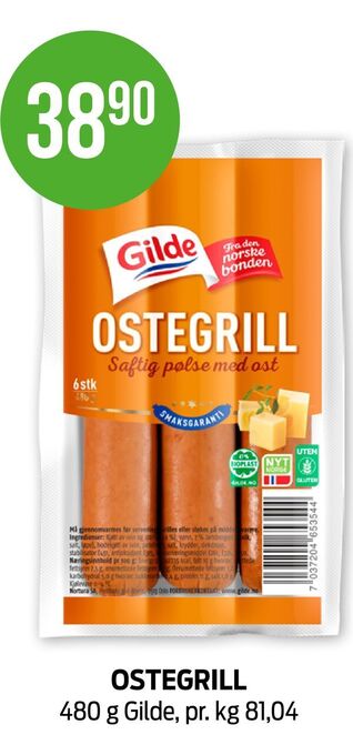 Kiwi Ostegrill tilbud