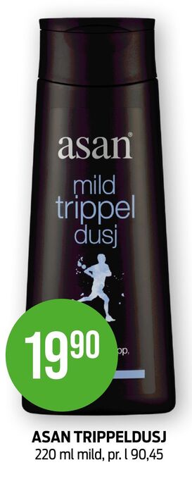 Kiwi Asan trippeldusj tilbud