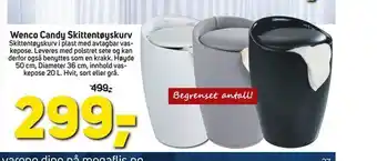 Megaflis Wenco Candy Skittentøyskurv tilbud