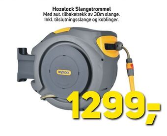 Megaflis Hozelock Slangetrommel tilbud
