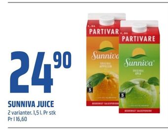 Coop Obs Sunniva juice tilbud