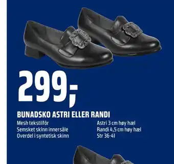 Coop Obs Bunadsko astri eller randi tilbud