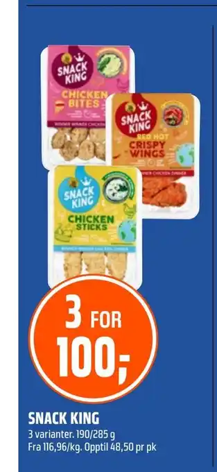 Coop Obs Snack king tilbud
