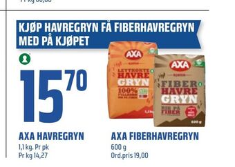 Coop Obs Axa havregryn tilbud