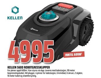 Coop Obs Kellen s600 robotgressklipper tilbud