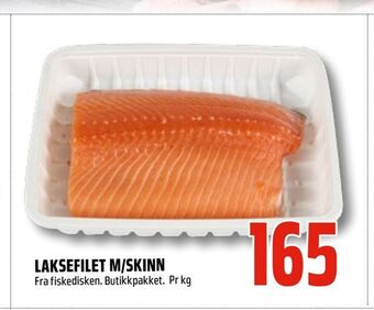 Coop Obs Laksefilet m/skinn tilbud