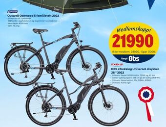 Coop Obs DBS eTrekking Universal elsykkel 28'' 2022 tilbud