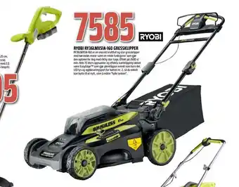 Coop Obs Ryobi ry36lmx51a-160 gressklipper tilbud