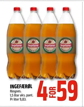 Coop Obs Ingefærøl tilbud