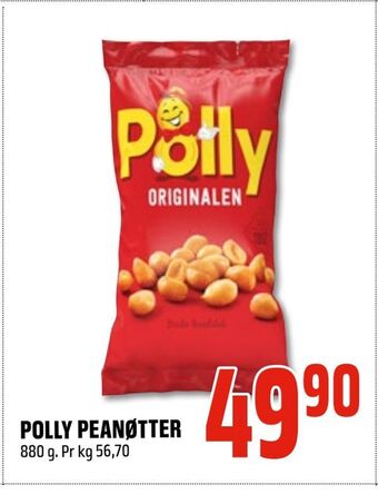 Coop Obs Polly peanøtter tilbud