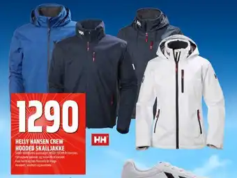 Coop Obs Helly hansen crew hooded skalljakke tilbud