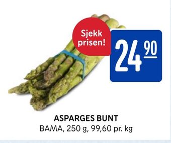 Asparges bunt