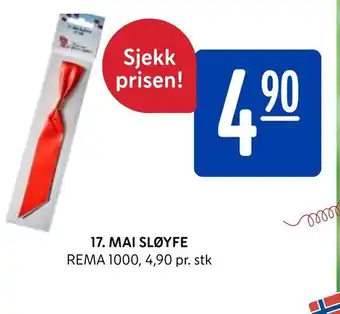 Rema 1000 17. mai sløyfe tilbud