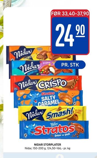 Rema 1000 Nidar storplater tilbud