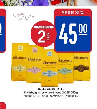 Rema 1000 Kjeldsberg kaffe tilbud