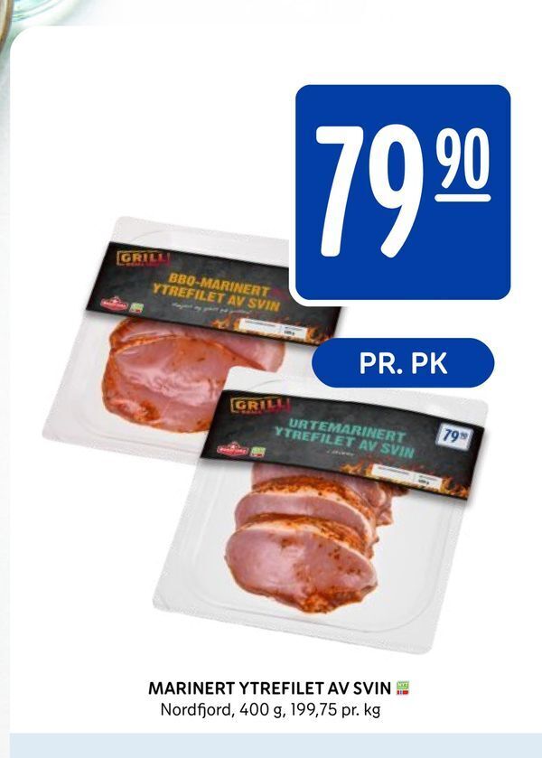 Rema 1000 Marinert ytrefilet av svin tilbud