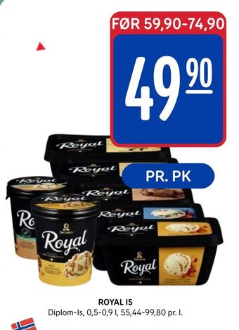 Rema 1000 Royal is tilbud