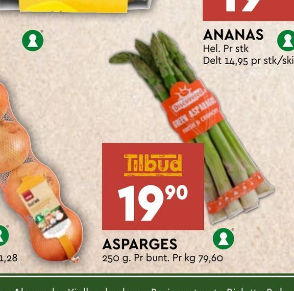 Coop Mega Asparges tilbud