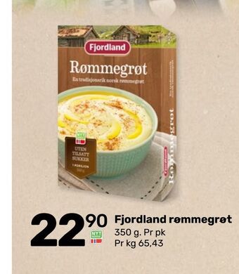Matkroken Fjordland rømmegrøt tilbud