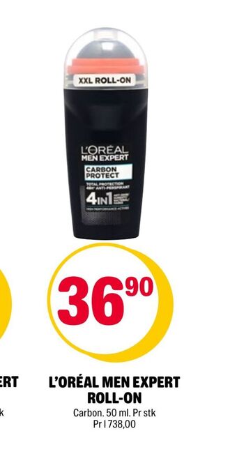 L'oréal men expert roll-on
