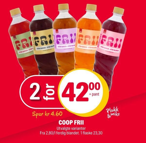 Coop Extra Coop frii tilbud