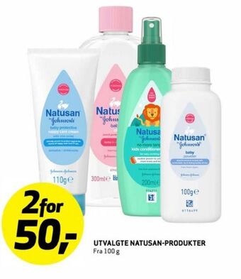 Bunnpris Natusan baby lotion tilbud