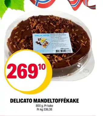 Coop Extra Delicato kake tilbud