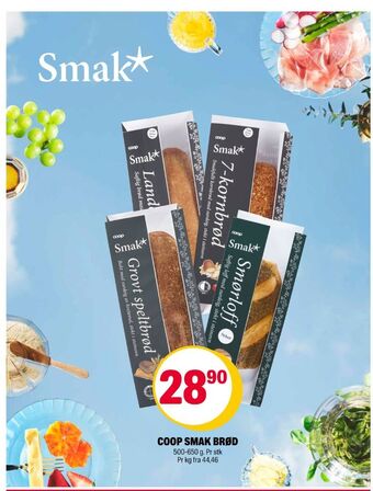 Coop Extra Smak brød tilbud