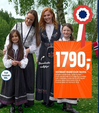 Coop Obs Ukjent festdrakt tilbud