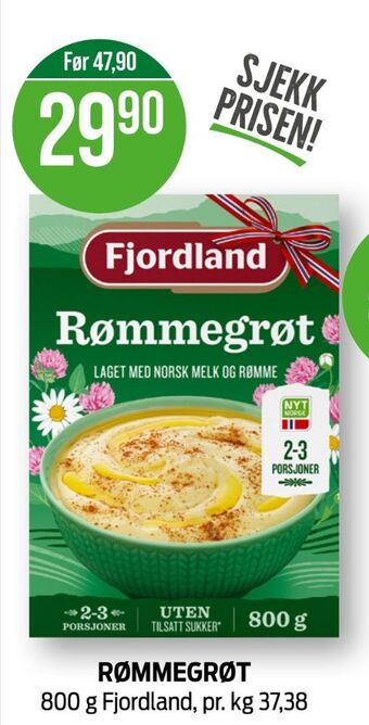 Kiwi Fjordland grøt tilbud