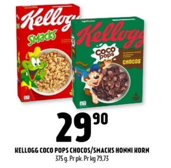 Coop Prix Coco pops frokostprodukt tilbud