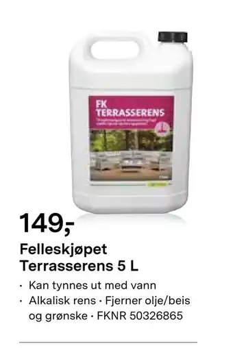 Felleskjøpet Felleskjøpet Terrasserens 5 L tilbud