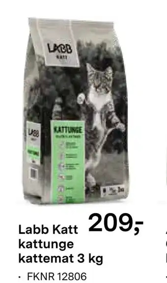 Felleskjøpet Labb Katt kattunge kattemat 3 kg tilbud