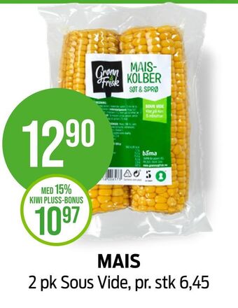Kiwi Mais tilbud
