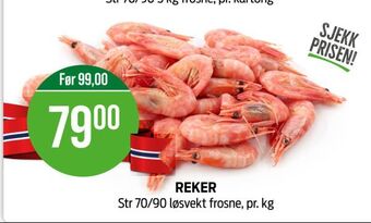 Kiwi Reker tilbud