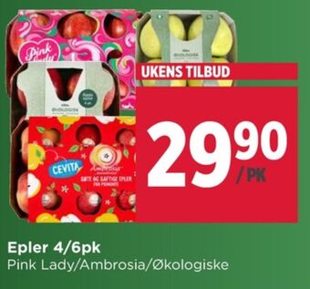 Meny Pink lady epler tilbud