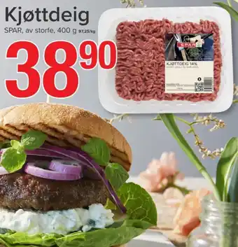 Spar Spar kjøttdeig tilbud